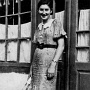 Helen in Rachov about 1938-1939.  She was sharing a room with<br />another girl and working as a seamstress.